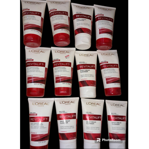 12 l'oréal loreal revitalift face cream cleanser #1061